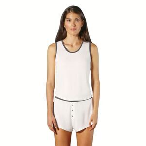 Revolve Soft‎ Jersey Set - Shorts Pajama PJ's Set Sz XL NWT x Plush